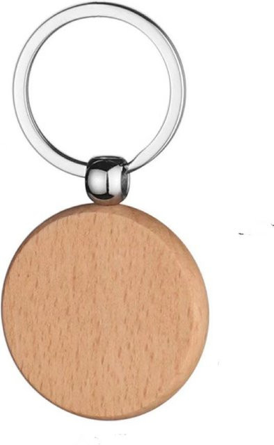 LChome Schlüsselanhänger-Set Holz, Damen, white - Bild 1
