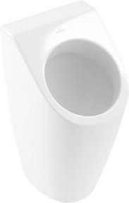 Villeroy & Boch Absaug-Urinal Architectura m mit Zielobjekt in Weiß, Wandhängend, Keramik, Breite: 35,5 cm, Höhe: 68,0 cm, Tiefe: 32,5 cm - Bild 1
