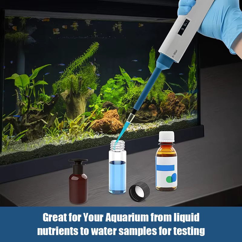 Westtune Digitale Mikropipette aus Kunststoff, einkanalig und verstellbar, weiß - Bild 2