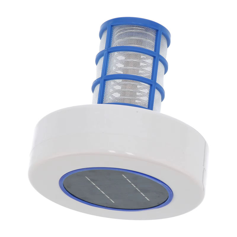Solarbetriebener Pool Ionisator mit Silber-Ionen zur Reinigung von Schwimmbad, Spa und Brunnen in Weiß - Bild 4