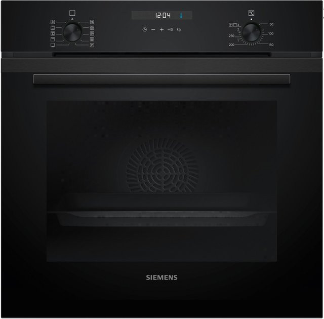 Siemens iQ500 Einbaubackofen HB237GBB3 in Schwarz, 71 l, Energieeffizienzklasse A+, Breite: 59,4 cm - Bild 1