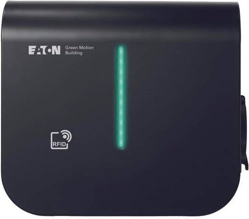 Eaton GMB 3.7-22kW T2S Eich EV-Ladestation Typ 2 Mode 3 mit 1 Anschluss in Schwarz - Bild 1