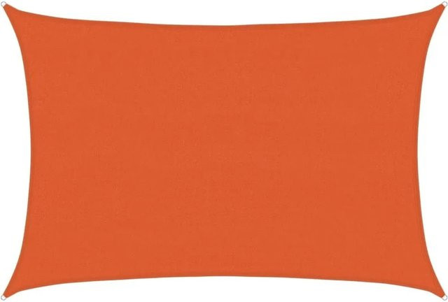 vidaXL Sonnensegel aus HDPE in Orange, B x T: 5 x 3,5 m - Bild 1