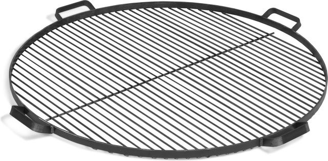 CookKing Grillrost aus Stahl mit 4 Holzgriffen, Schwarz, B/T: 60 x 60 cm, H: 2 cm - Bild 1