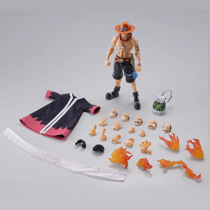 Bandai One Piece Portgas D. Ace Feuerfaust Version Actionfigur, Einzelfigur - Bild 3