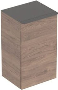Geberit Seitenschrank Smyle Square L in Holz Nussbaum, B/T/H: 36 x 60 x 32,6 cm - Bild 1