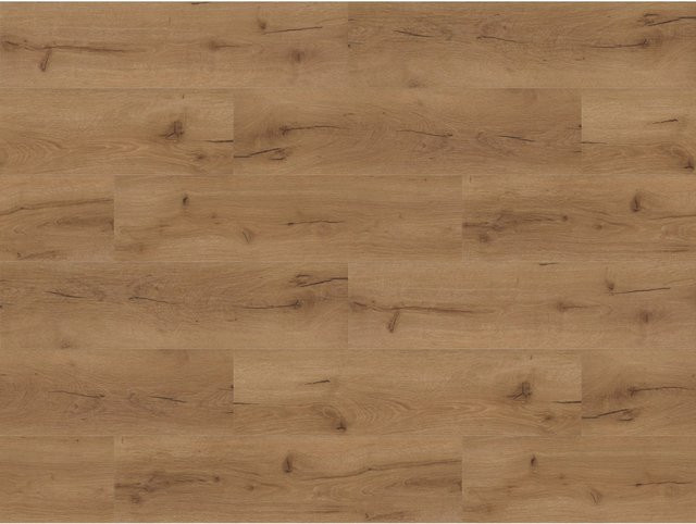 Timefloor Vinylboden Rigid SPC Maritim Eleganz Eiche Usedom Landhausdiele in Braun mit Holzoptik - Bild 1
