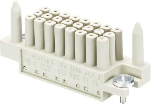 Wieland Electric Buchsenteil 99.700.6905.5 in Weiß mit 24 Polen, 100 Stück - Bild 1