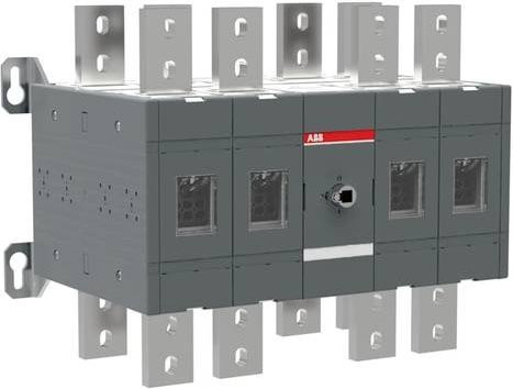 ABB OT1600E22C Lastumschalter 1600A 1000V in Schwarz und Grau - Bild 1