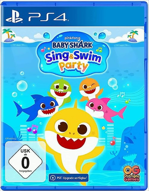 Baby Shark PS-4 Sing & Swim Party für PlayStation 4 von Outright Games Limited in Multicolour - Bild 1