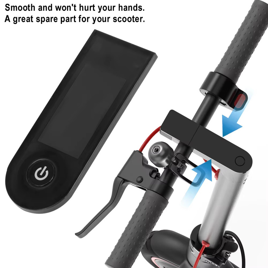 Xiaomi Pro Elektro-Roller Armaturenbrett Display mit Schutzschale und Leiterplatte in Schwarz - Bild 3