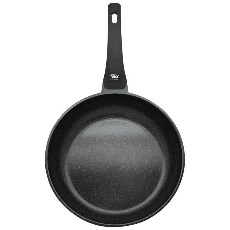 ELO Aluguss Pfanne Siloncast Schwarz, Durchmesser: 28 cm, mit Antihaftbeschichtung und Ausgießrand - Bild 5