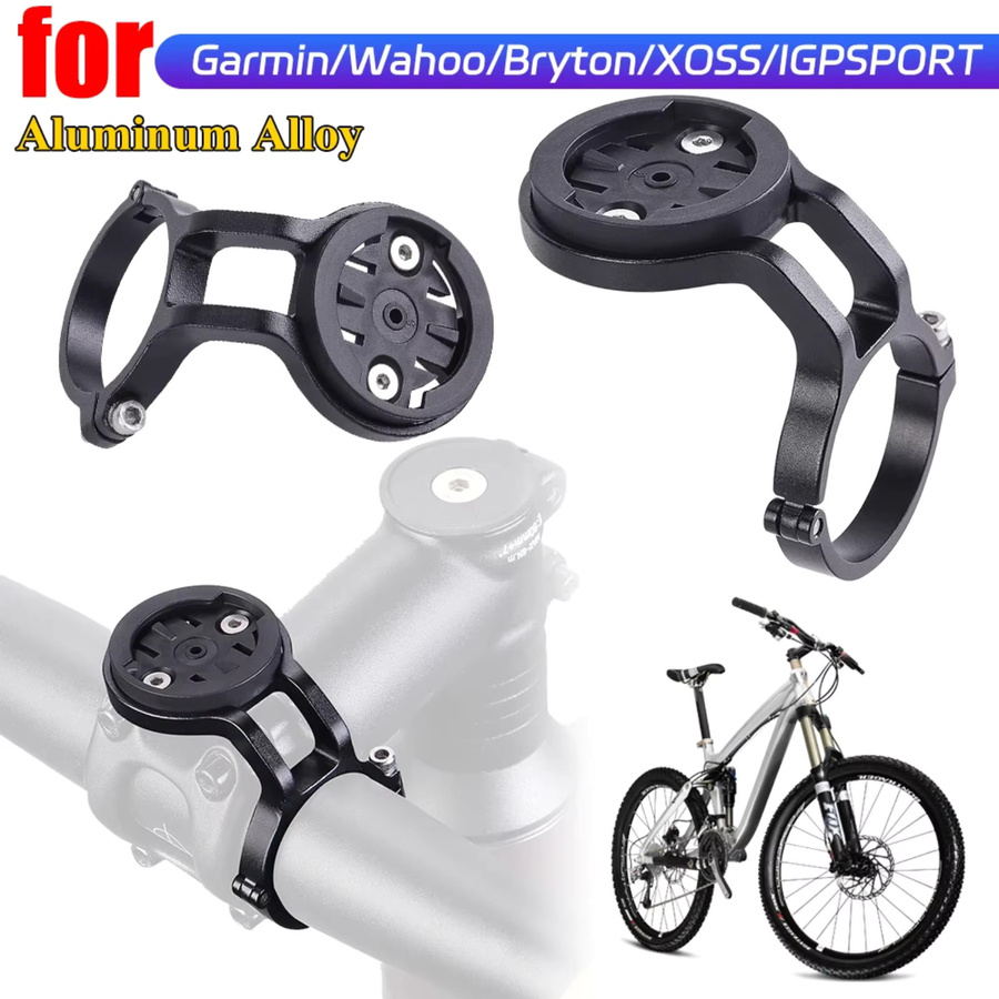 APWIKOGER Fahrrad Lenker Computer Halterung für Garmin, Wahoo, Bryton, XOSS und IGPSPORT in Schwarz - Bild 2
