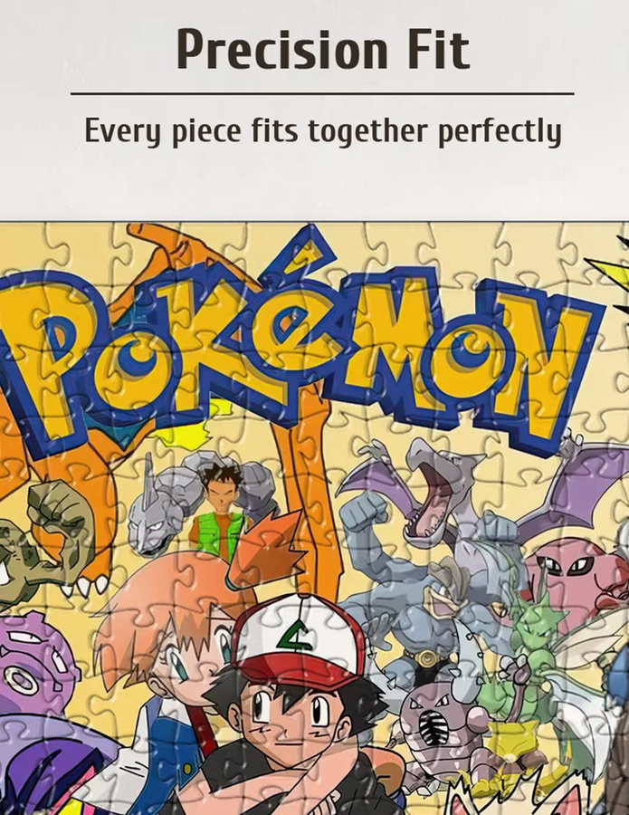 Funko Pokémon Pikachu, Puzzlespiel, Holz, 108 Teile - Bild 2