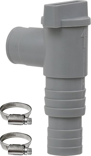 ATUOTIN PVC-Poolfilterpumpenadapter mit 32 mm Ventil in Grau - Bild 1