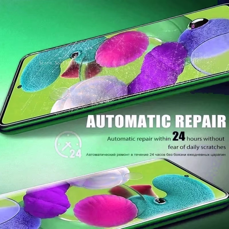 4 Stück Xiaomi Hydrogel-Displayschutzfolie für Redmi Note 13 Pro Plus, Note 13 4G, Note 13R Pro 5G und Redmi 13C 4G, transparent - Bild 3