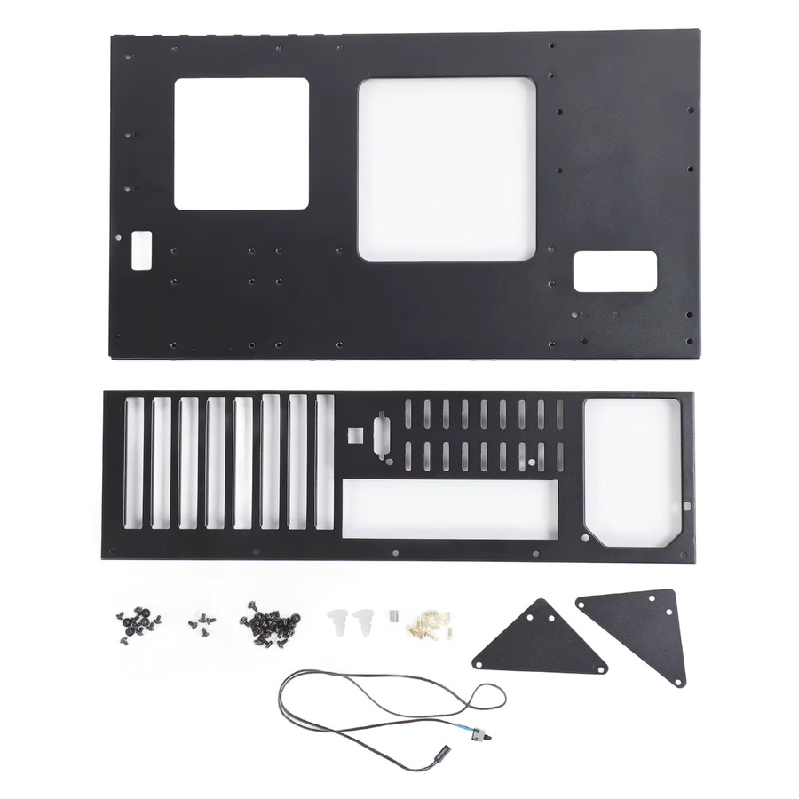 VBESTLIFE Computer Open Case Rack in Schwarz für ATX, M-ATX und ITX Mainboards sowie X79 und X99 Dual Server Motherboards - Bild 2