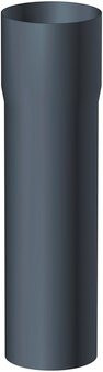 Sarei Universal Fallrohr aus Aluminium in Anthrazit und Grau, NW 60 - Bild 1