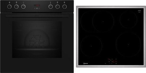 NEFF Herdset mit Induktionskochfeld in Schwarz bestehend aus E1CCD2AK4 und M56SBF1L0 - Bild 1