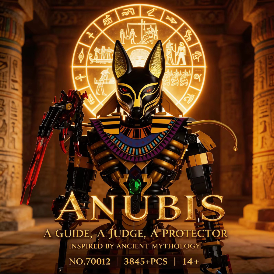 JAKI Anubis Baustein-Set, Fantasy, mit Beleuchtung, ab 14 Jahren - Bild 2