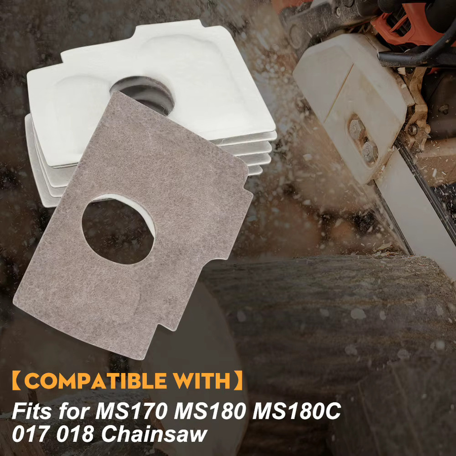 XCAN 6er Set Doppelschicht-Luftfilter für STIHL Kettensägen MS 180 MS 180C MS 170 018 017 - Bild 2