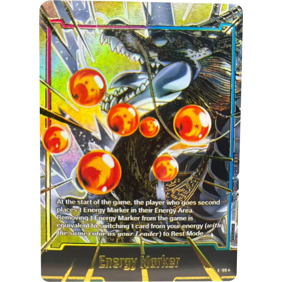 Bandai Dragon Ball Sammelkarten, Son Goku Beerus Energiemarkierungskarten, Spielkarten - Bild 2
