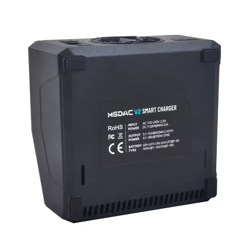 ToolkitRC M6DAC V2 Intelligentes Schnell-Ladegerät für LiPo und LiHV 1-6S Akkus in Schwarz - Bild 3