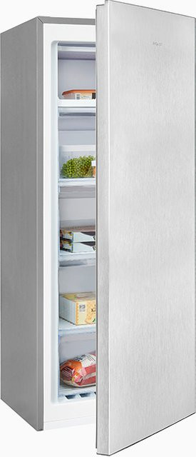 Exquisit GS5230-010E Gefrierschrank Upright in Silver, B/T/H: 55,0 x 58,8 x 188,0 cm - Bild 1
