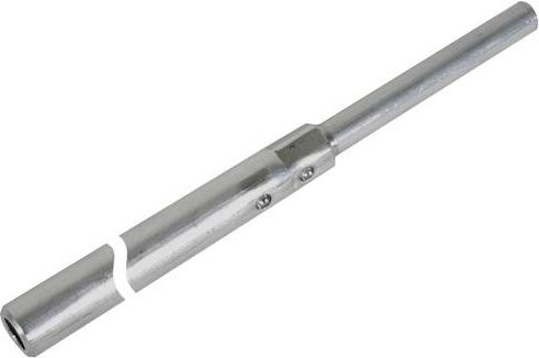 DEHN Rohr-Fangstange RFS 16 10 4000 AL in Silber - Bild 1