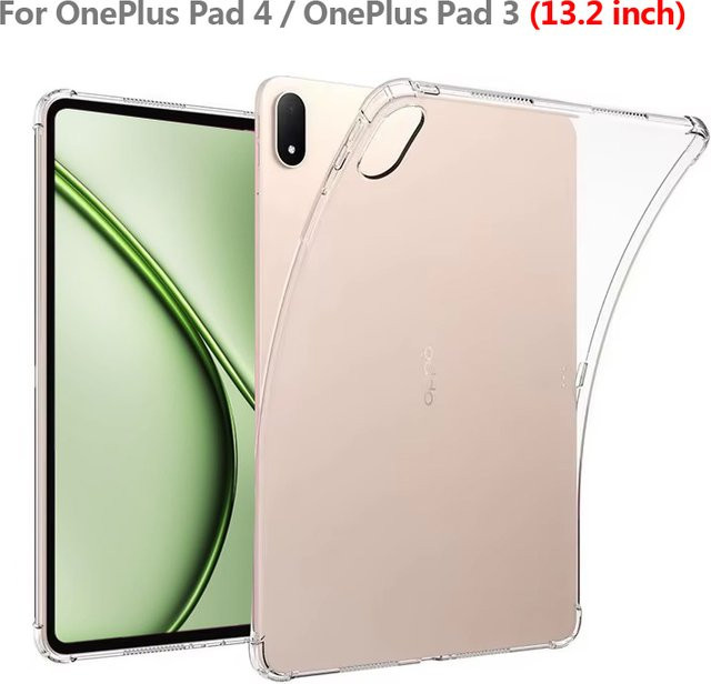 Transparente TPU-Hülle für OnePlus Pad 4 und OnePlus Pad 3 mit 13,2 Zoll Display - Bild 1