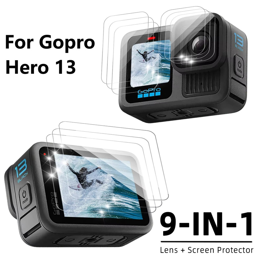 SZKOSTON Displayschutzfolie aus gehärtetem Glas mit 9H Härte in Transparent für GoPro 13 - Bild 2