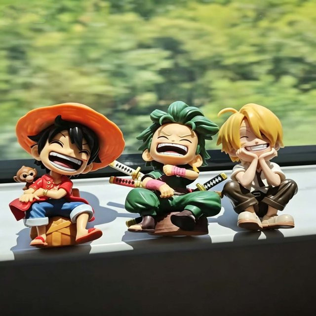 Bandai One Piece Monkey D. Luffy Actionfiguren, Kunststoff - Bild 1