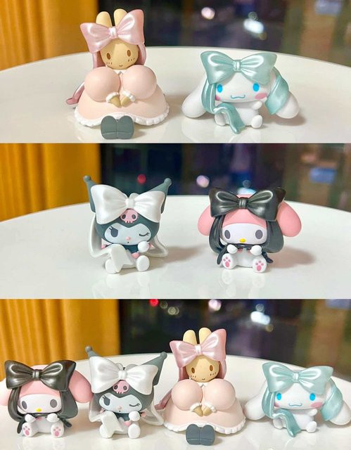 Sanrio Kuromi Cinnamoroll Blindbox, Mini-Dekofigur, Einzelfigur - Bild 1