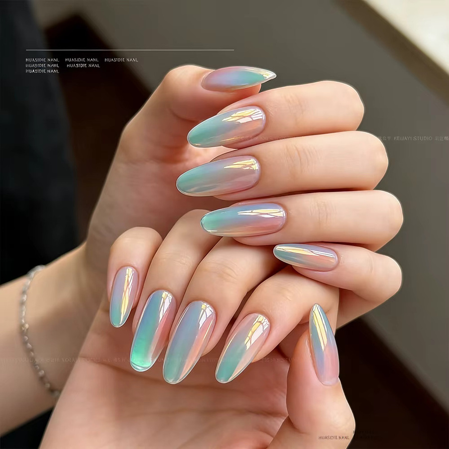 MAFANAILS Nagelpuder Mambo Green, Glänzend, Damen - Bild 2