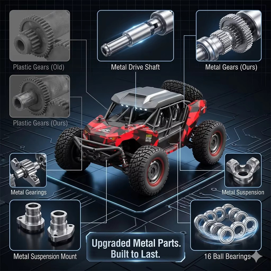 WLtoys RC-Auto, elektrisch, 4x4G - Bild 6