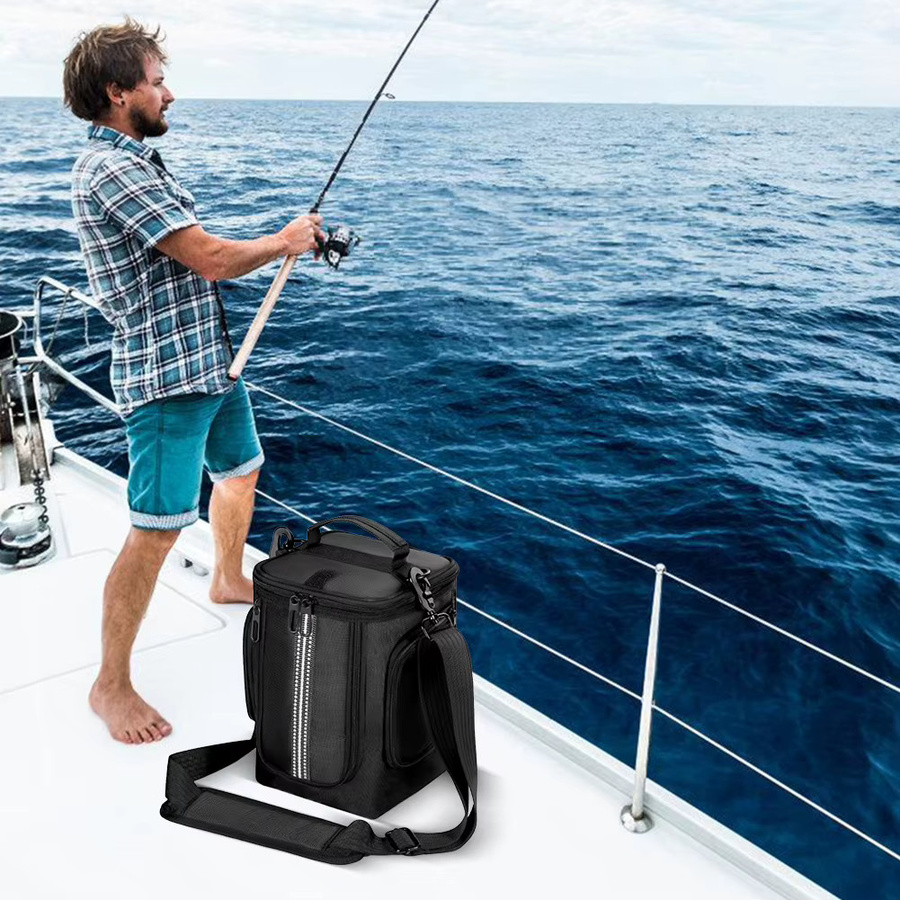 Anker Tragetasche in Schwarz für SOLIX C1000 und C300 Powerstation mit Schultergurt - Bild 3