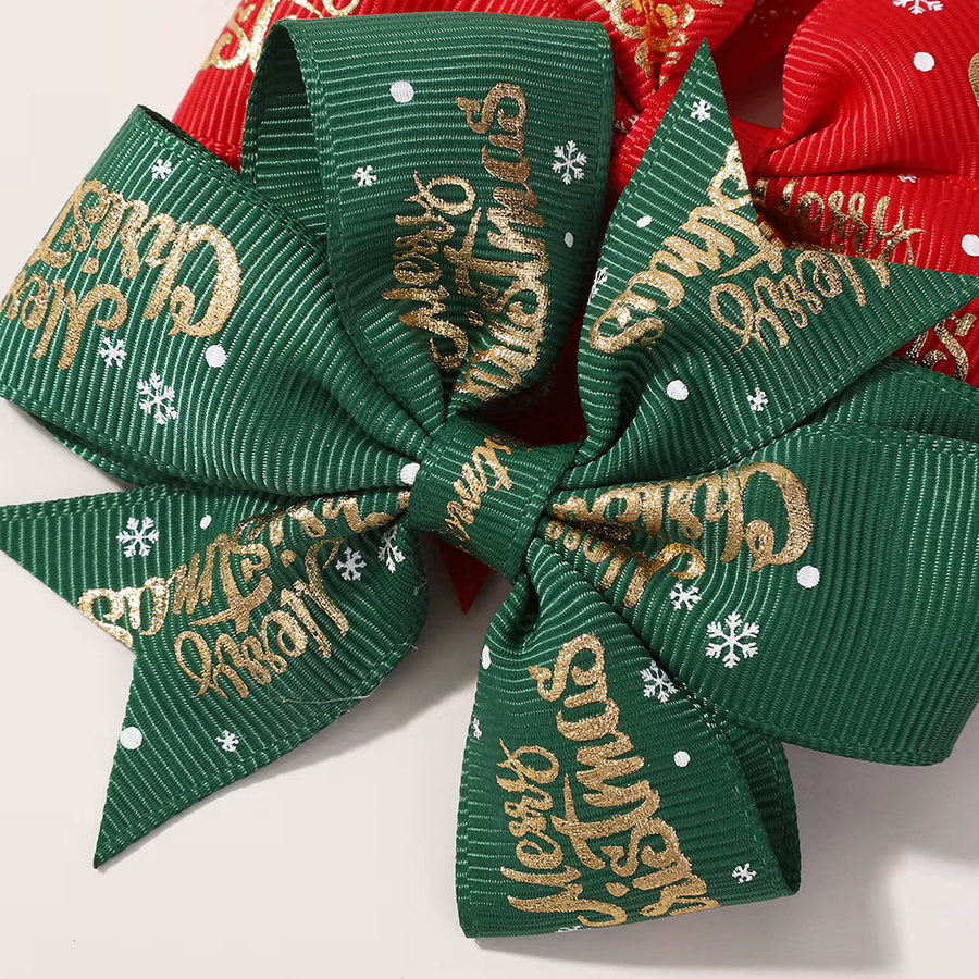 BABY BOWS Haar Clips mit Weihnachtsmotiv, 4er-Set, für Kinder - Bild 5