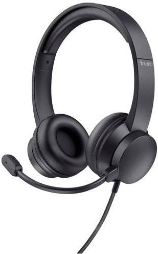 Trust Ayda On-Ear Headset kabelgebunden USB Stereo Schwarz - Bild 1