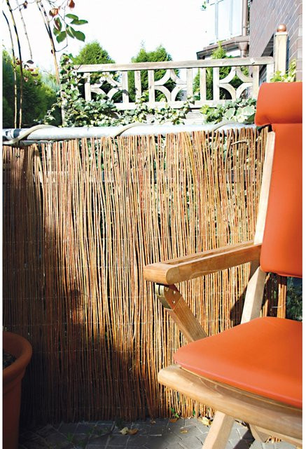 T & J Weidenmatte aus Weidenästen und verzinktem Draht, B: 300 cm, T: 160 cm - Bild 1