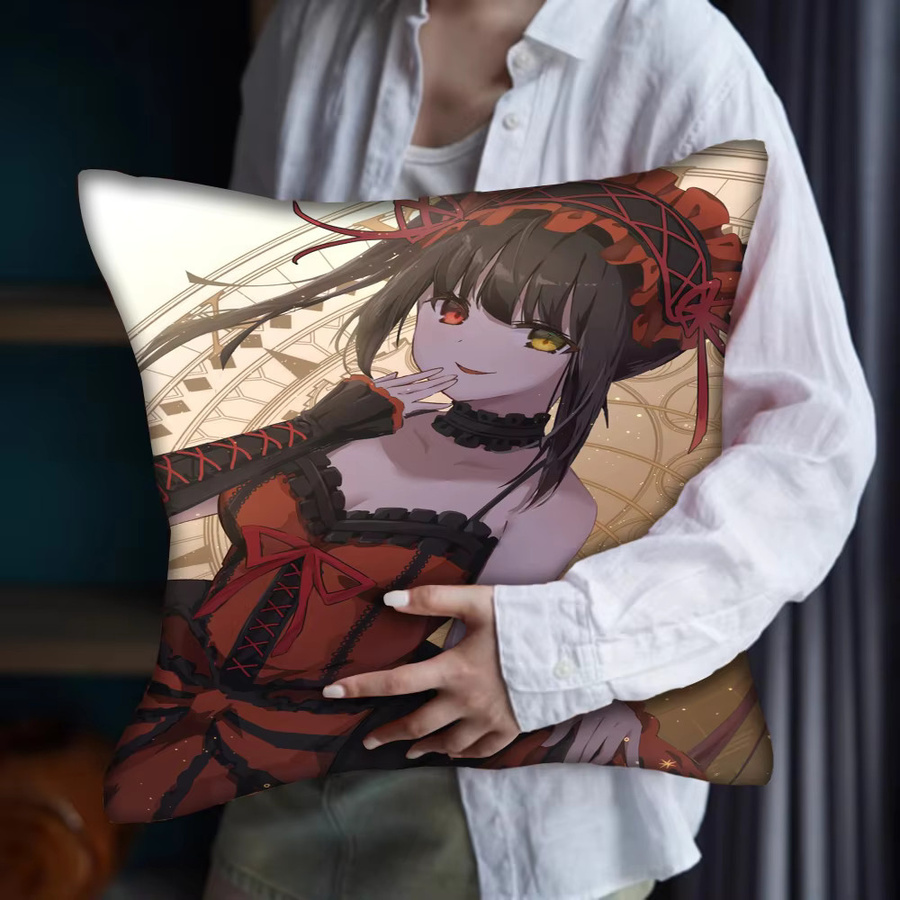 Beast Kingdom Kurumi Tokisaki Kissenbezug für Sofa und Auto, B/B/H: 45 x 45 cm - Bild 3