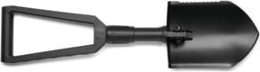 Fiskars E-Tool Folding Spade Institutional Klappspaten aus Stahl in Schwarz für Profis - Bild 1