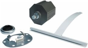 Rademacher Rohrmotor Zubehör-Set 60er 8-Kantstahlwell in Schwarz - Bild 1