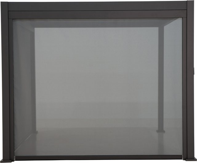 Leco Rollo für Lamellenpergola Deluxe in Anthrazit, Breite: 279 cm, Höhe: 236 cm - Bild 1