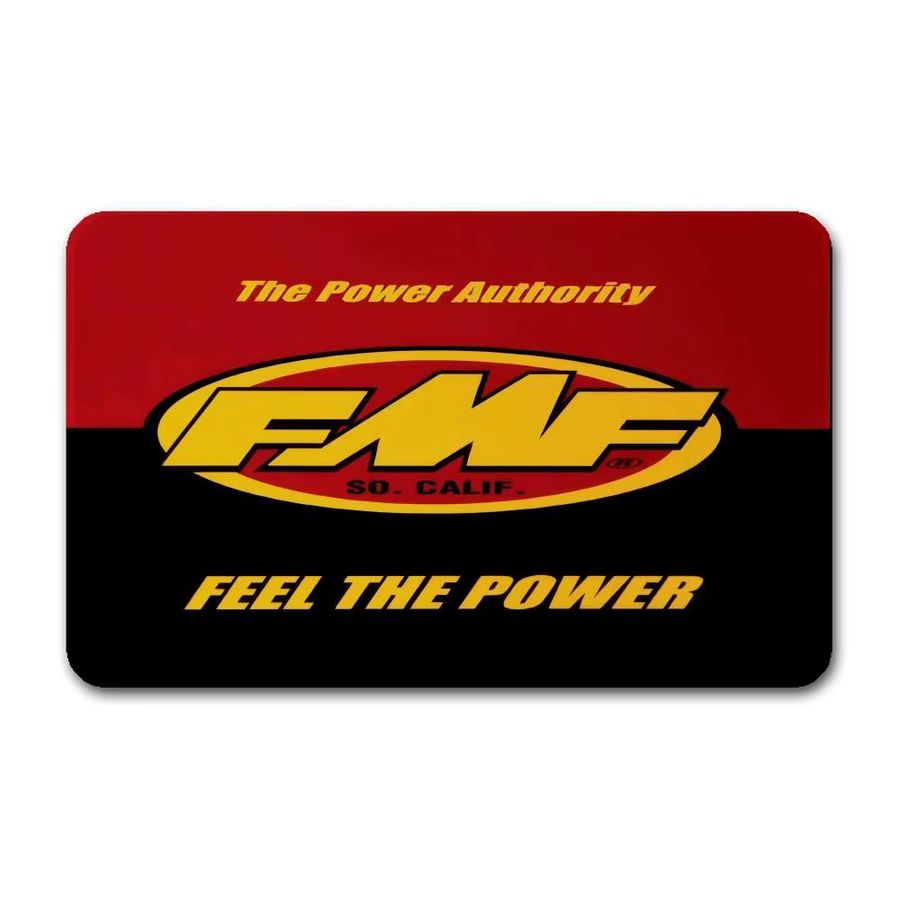 FMF Racing Logo Badematte im nordischen Stil für Badezimmer, Toilette oder Schlafzimmer - Bild 6