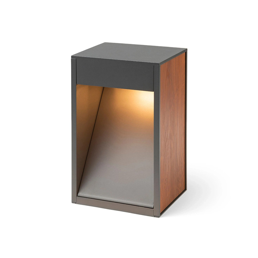 Rendl Außenleuchte King 30 LED in Anthrazitgrau mit Holzdekor und IP65 Schutzart - Bild 2