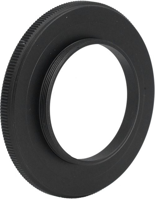 Andoer Teleskop Adapter aus Aluminiumlegierung M56x0.75mm Buchse auf M42x0.75mm T2 Außengewinde Schwarz 5P9937K - Bild 1
