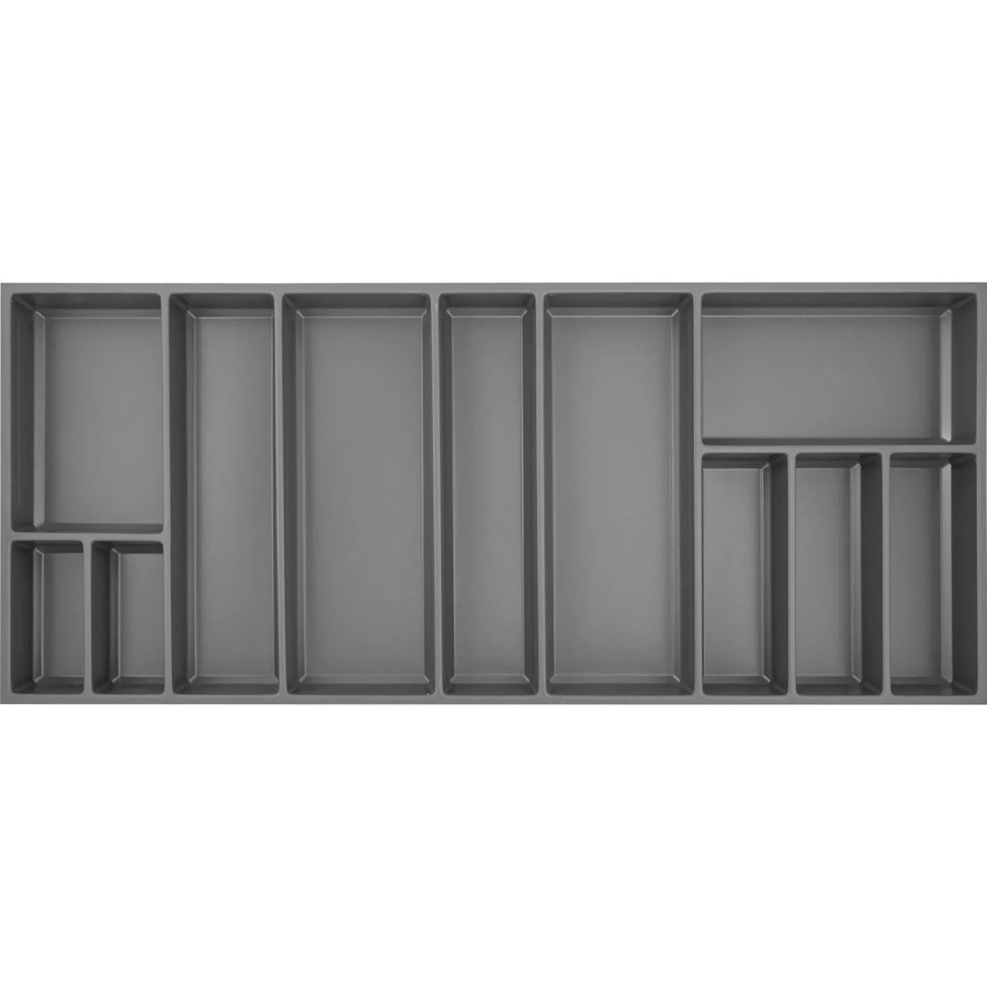 Agoform Besteckeinsatz Sky 550/120 Schubladeneinsatz aus Kunststoff in Schiefergrau, B: 55,0 cm, T: 52,3 cm, H: 5,3 cm - Bild 2