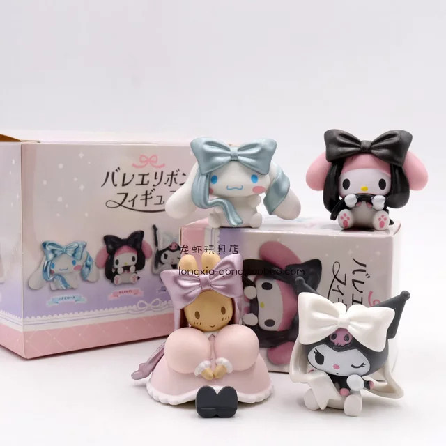 Sanrio Charaktere Bogenförmige Cartoon-Figur Blind Box, Desktop Ornament - Bild 1