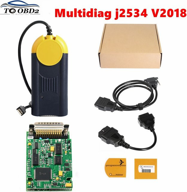 Actia Multidiag J2534 V2018.3 Diagnosetool mit OBD2-Schnittstelle für Multi-Diag Access - Bild 1