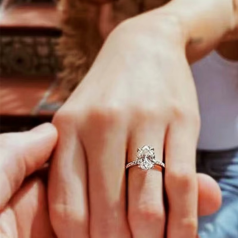 KAHOOT Ring 925 Silber, Moissanite, Damen - Bild 3